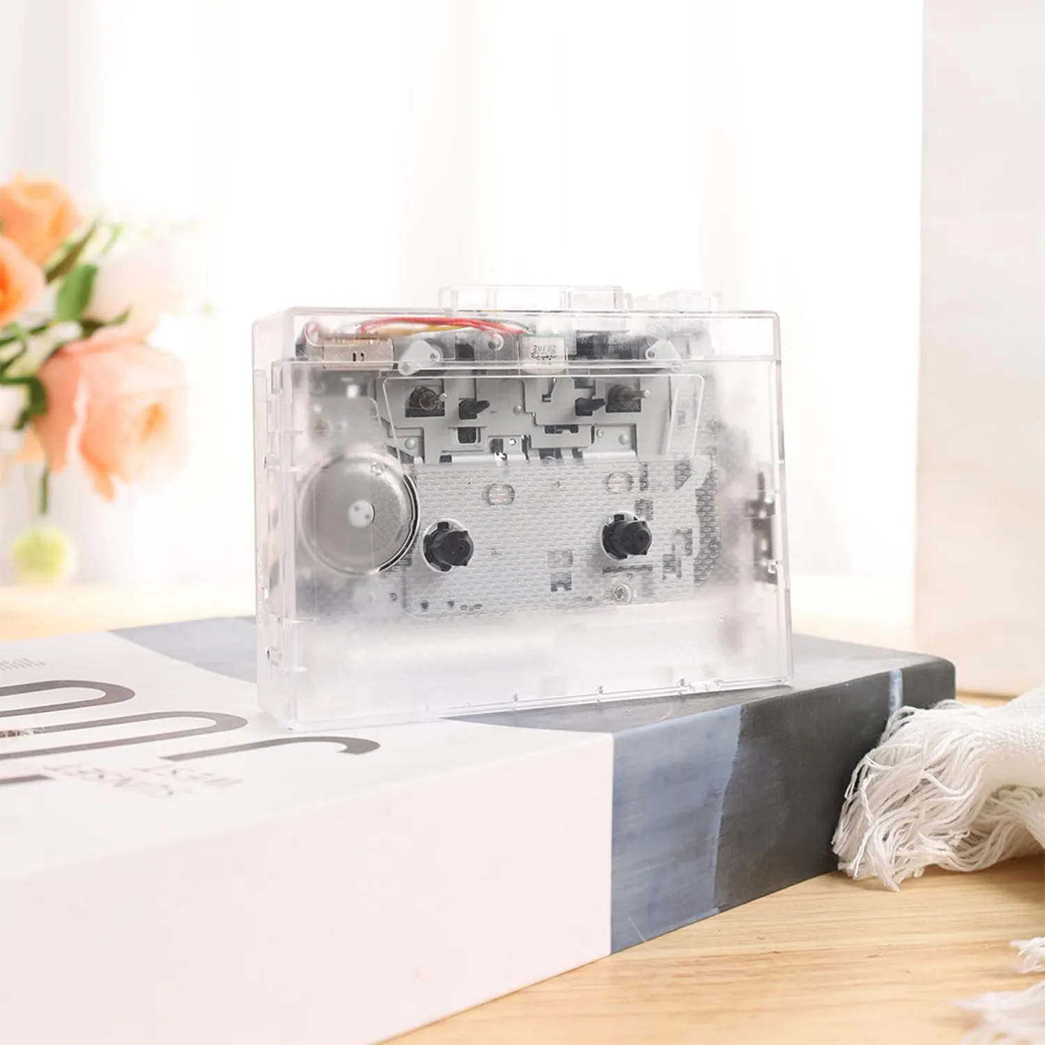 Zunate Lettore Cassette Bluetooth USB MP3 con AUX 3,5mm