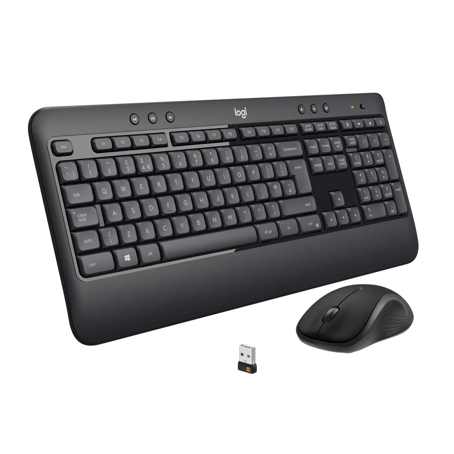 Logitech MK540 Combo Tastiera Mouse Wireless QWERTZ Tedesco