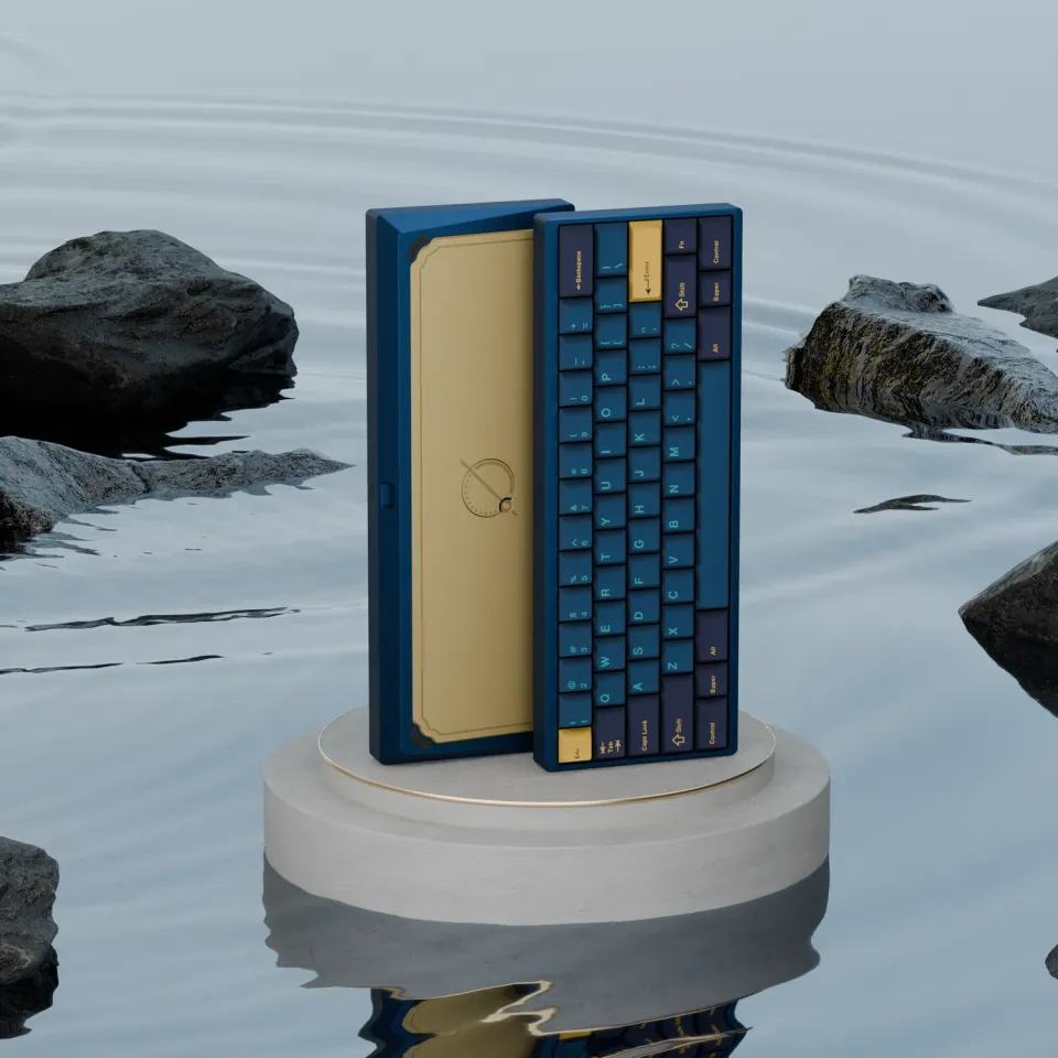 CoffeeKeys Neo60 Core tastiera 60% Nebula tri-mode hotswap