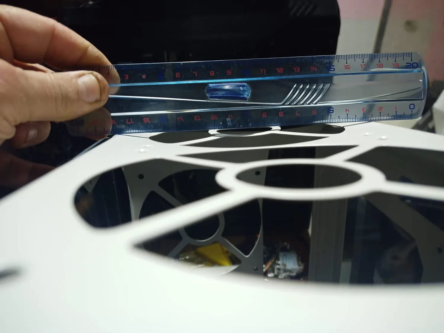 Mars Gaming MC51W case PC ATX bianco vetro temperato