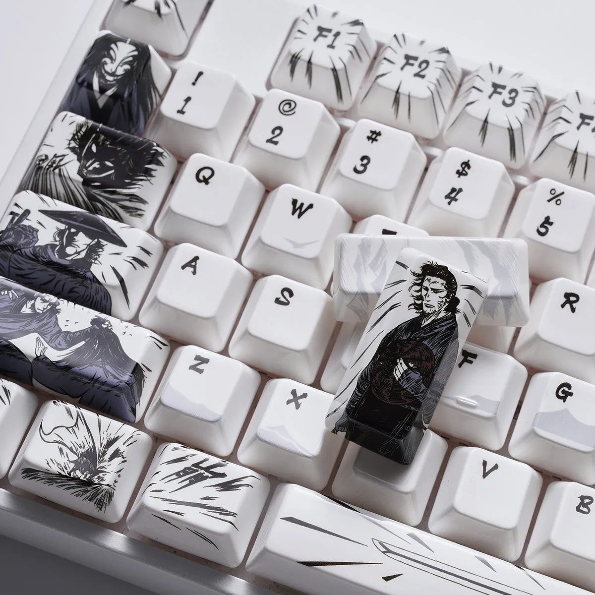 Cerakey Blades of the Guardians keycap novelty Dao Ma