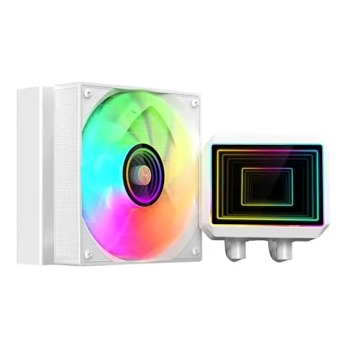 Mars Gaming ML-TWO120 Dissipatore Liquido Bianco ARGB 300W
