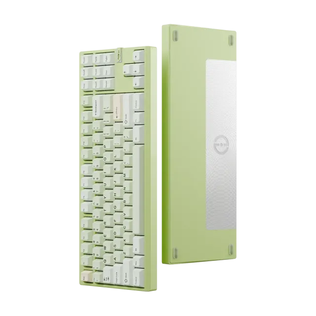 Chilkey ND TKL Milky Green tastiera meccanica tri-mode 87 tasti