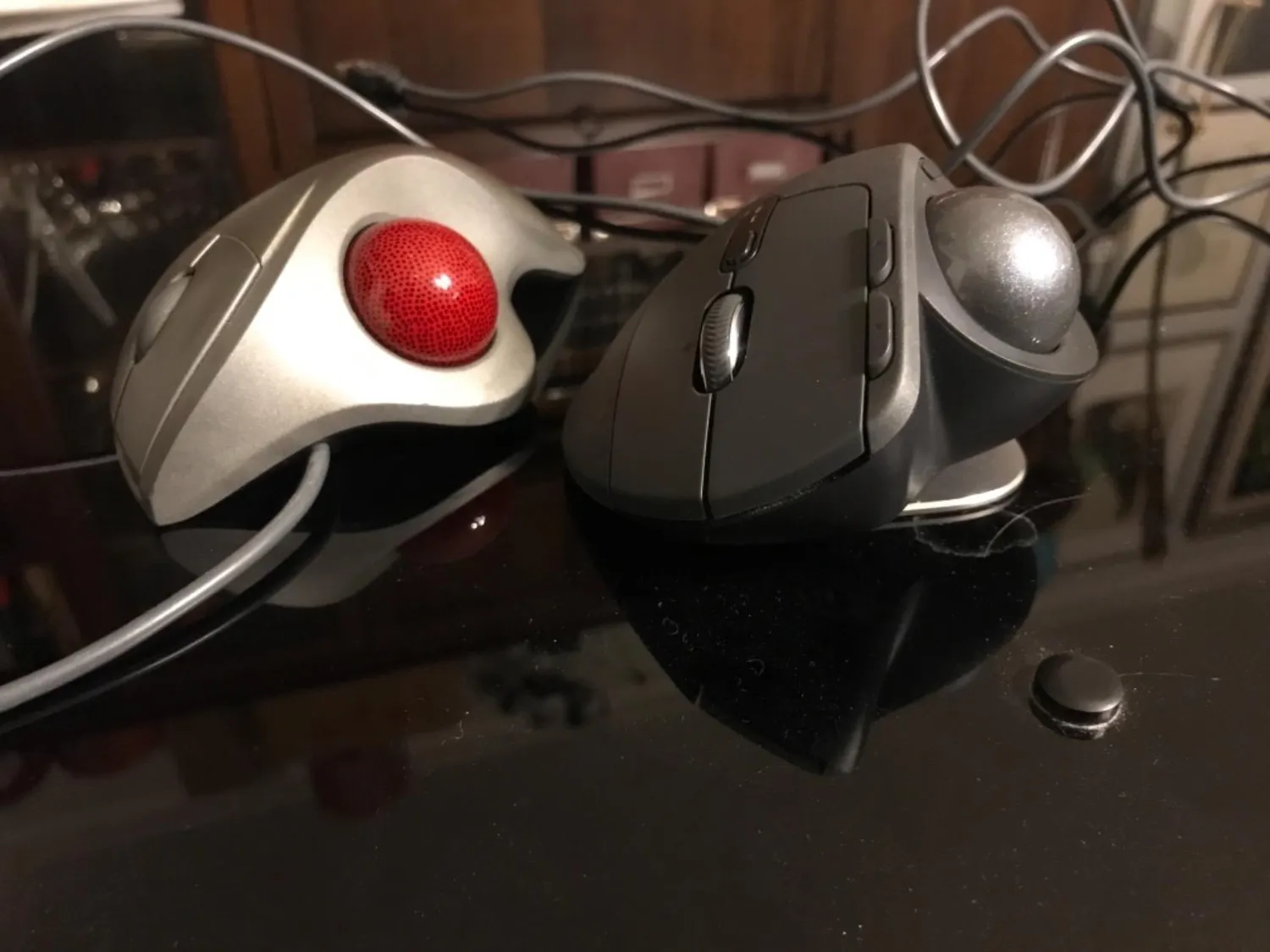 Logitech MX Ergo Trackball Mouse Wireless Ergonomico Precisione