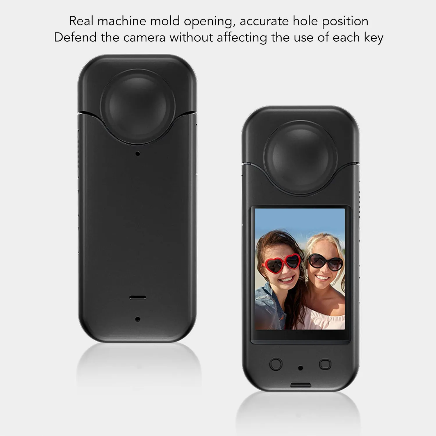 Zunate X3 custodia silicone fotocamera antiurto divisa