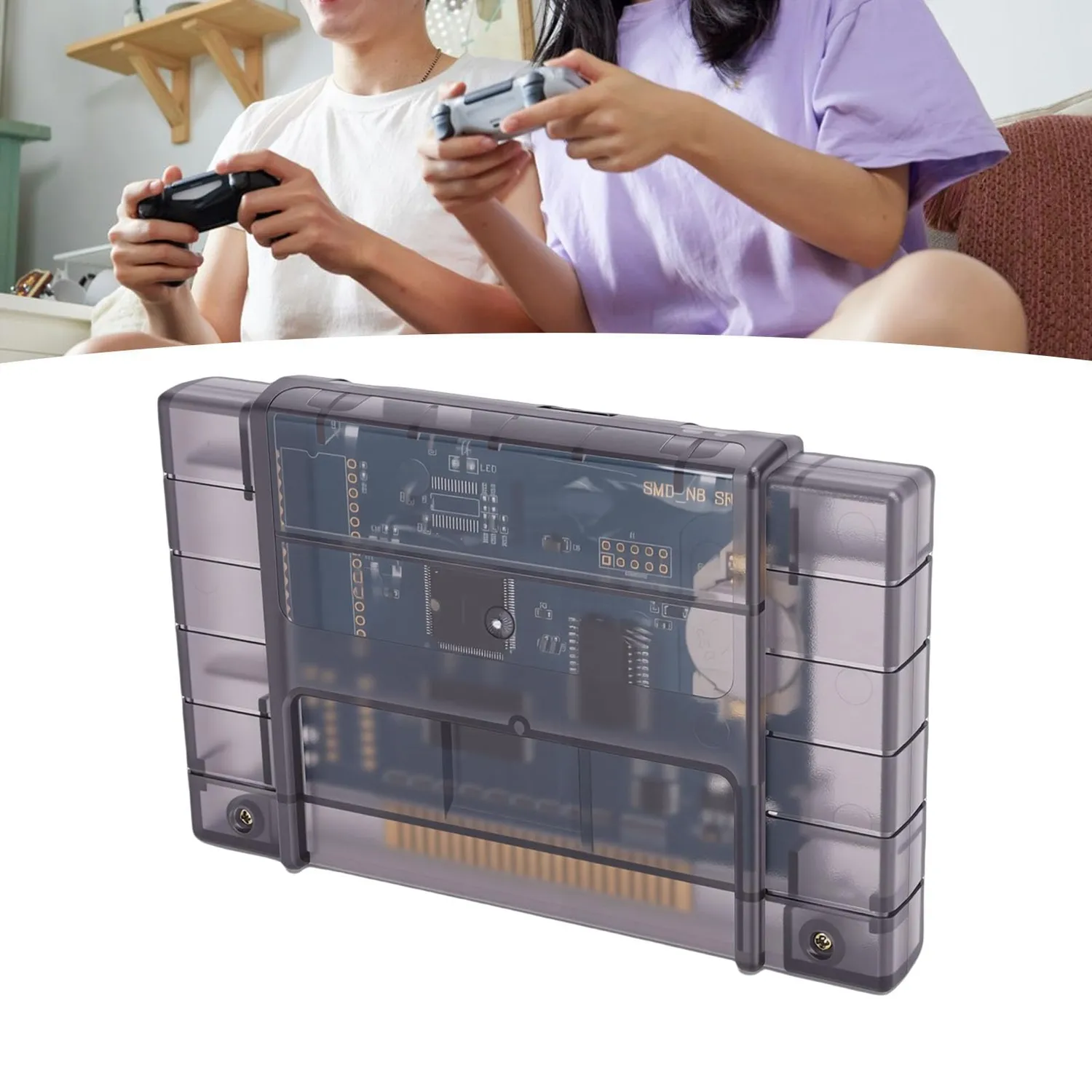 Zunate Cartuccia Gioco 8G 900 Giochi Classici 16Bit