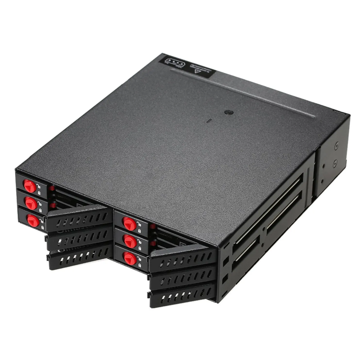 Zunate rack mobile 6 bay SSD HDD 2,5 pollici hot-swap 6Gbps