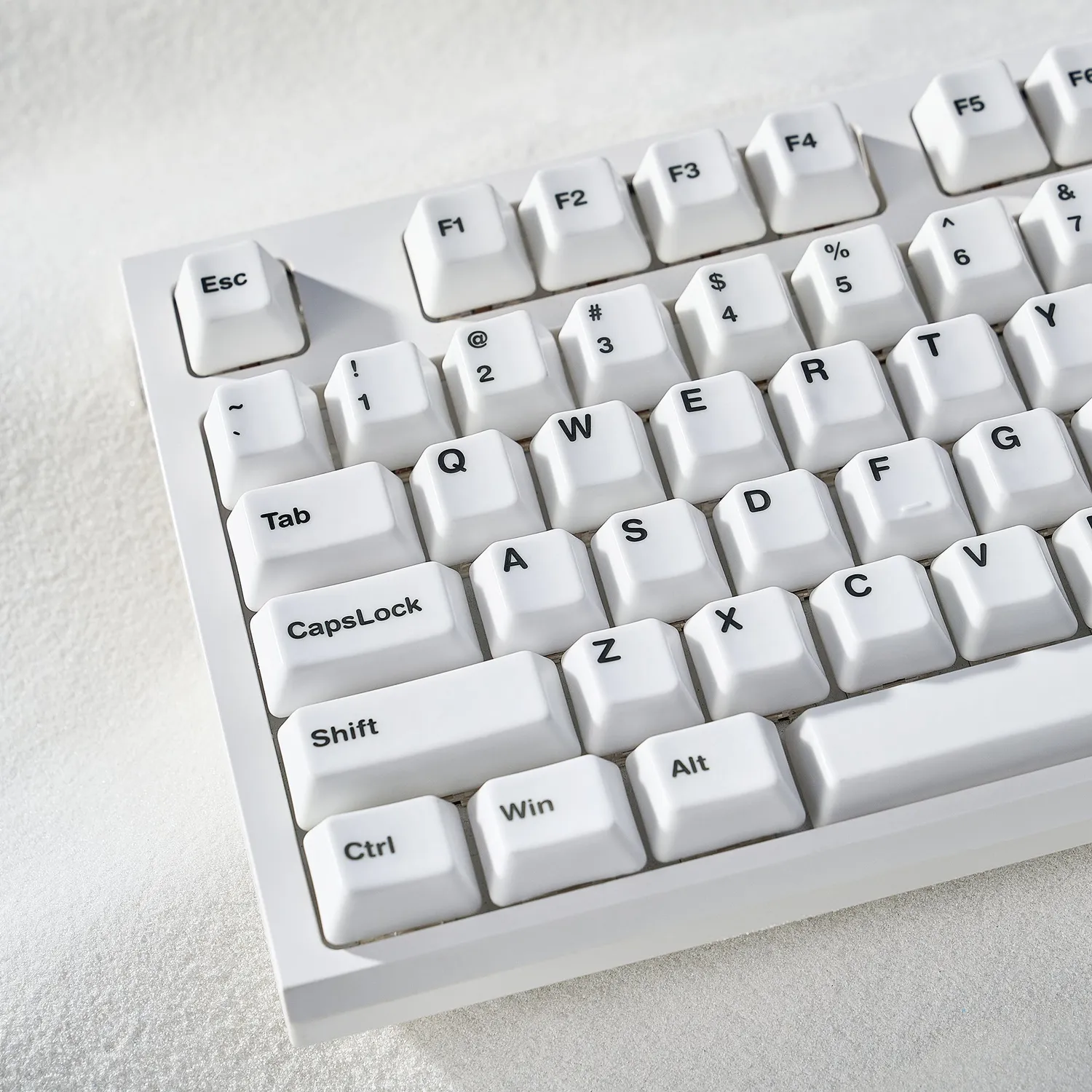 Cerakey V3 Matte White set tasti ceramica con scritte