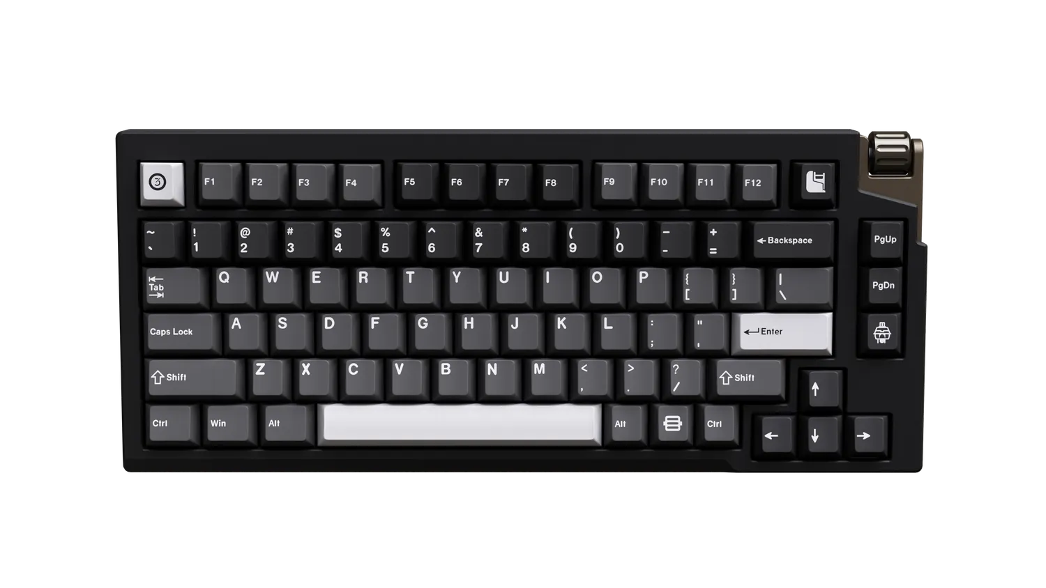 CoffeeKeys LUMINKEY75v2 tastiera orange tri-mode 75%