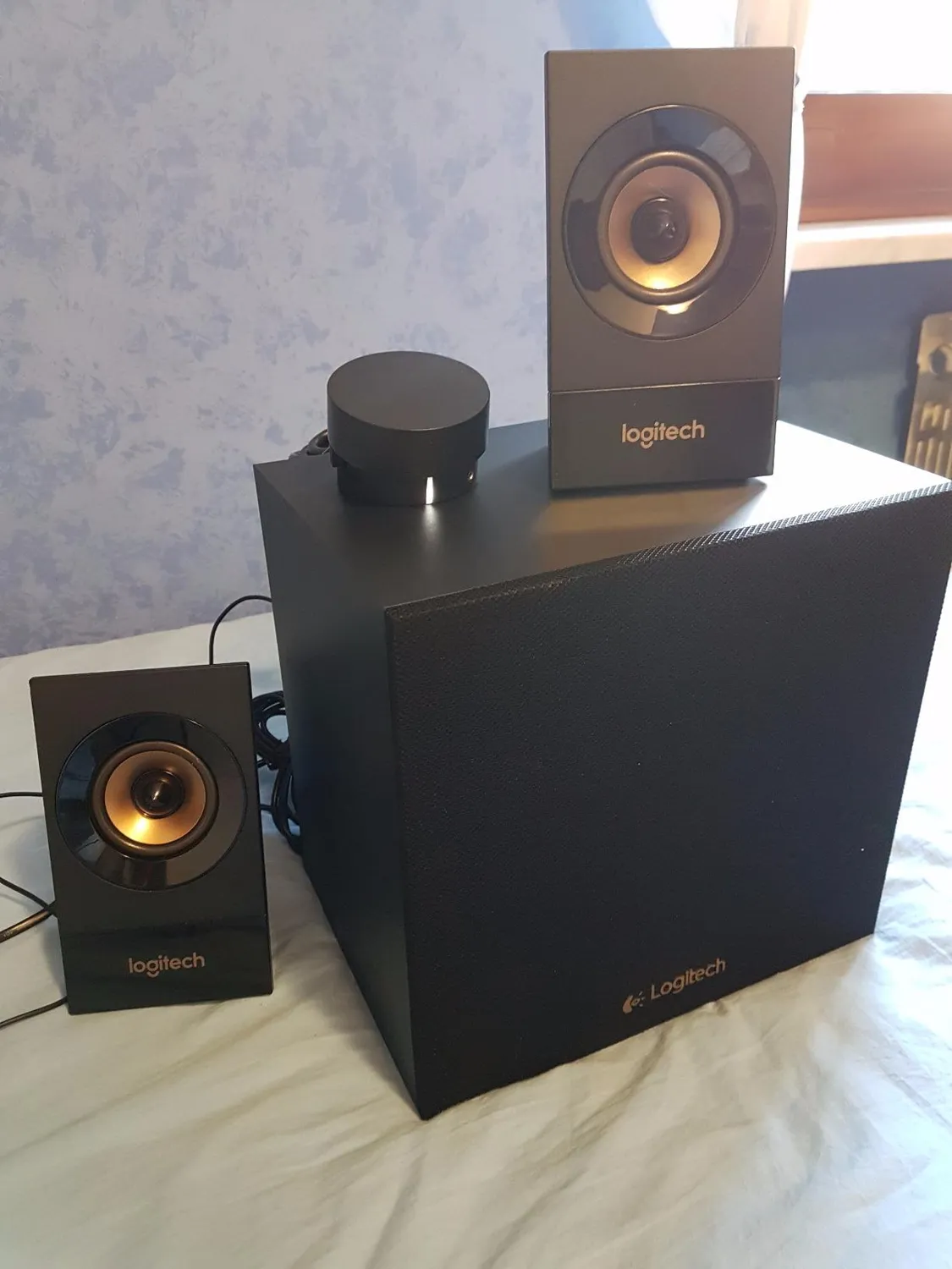 Logitech Z533 Sistema 2.1 Altoparlanti PC con Subwoofer Bassi profondi