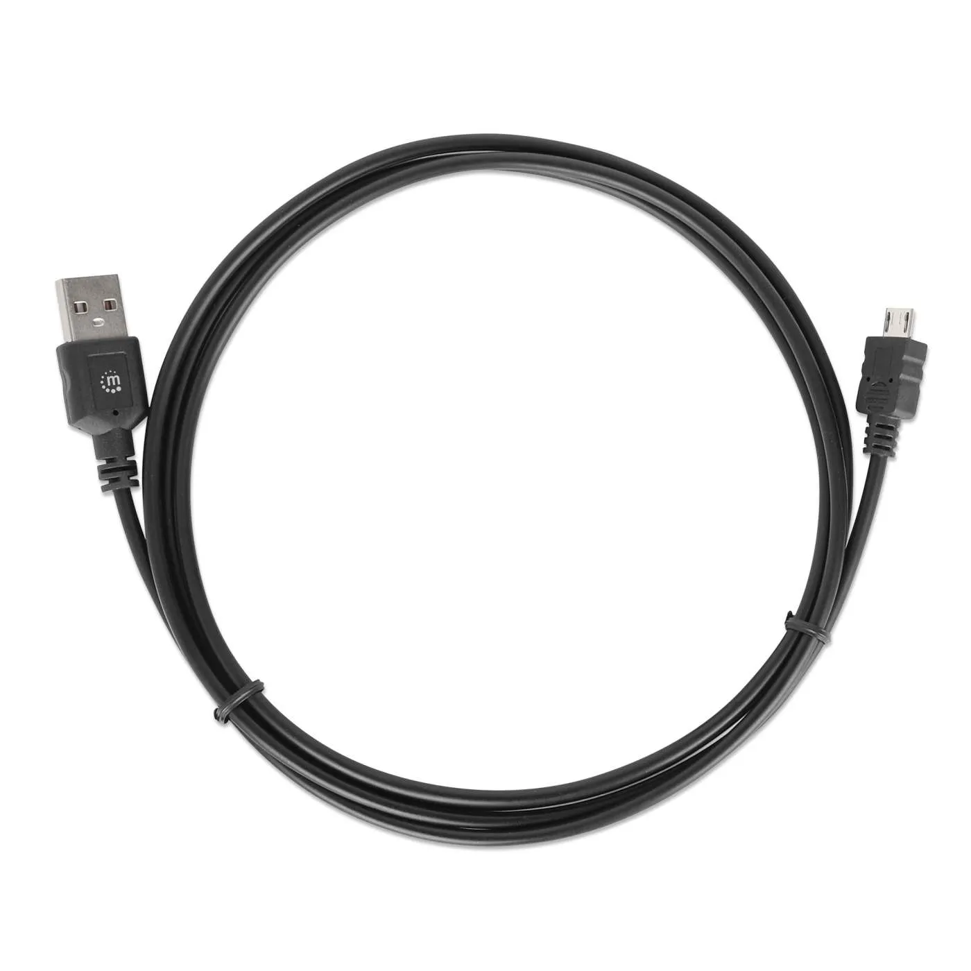 Manhattan Cavo USB 2.0 Tipo-A a Micro-B 2m 480Mbps