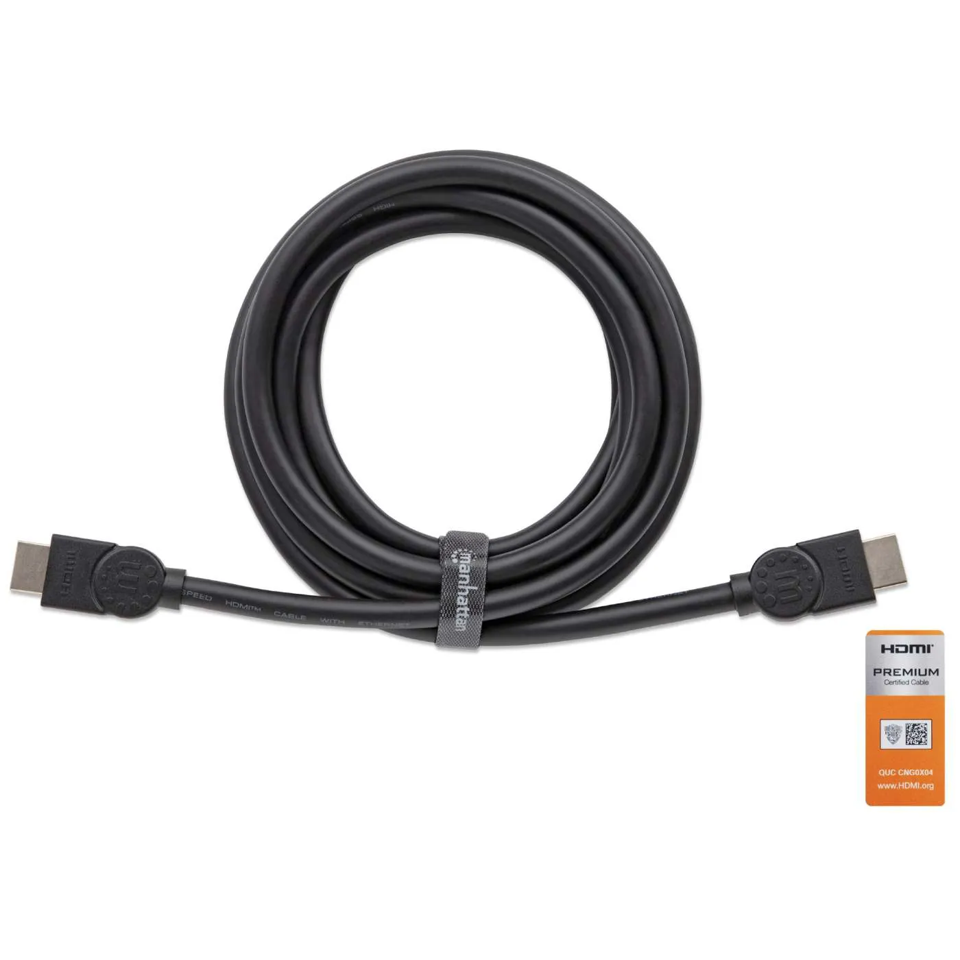 Manhattan Cavo HDMI 4K 60Hz 3 m Premium certificato