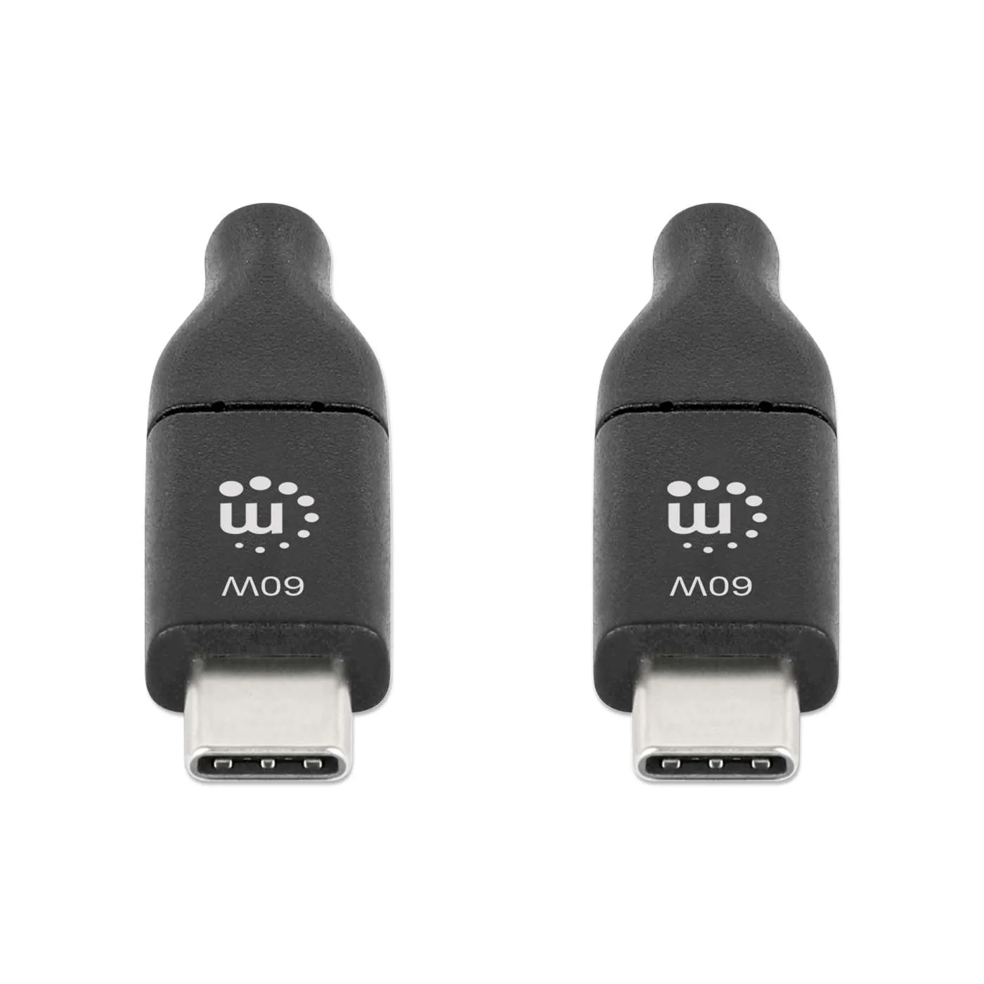 Manhattan Cavo USB-C - USB-C 3.2 60W 1m 10Gbps 4K