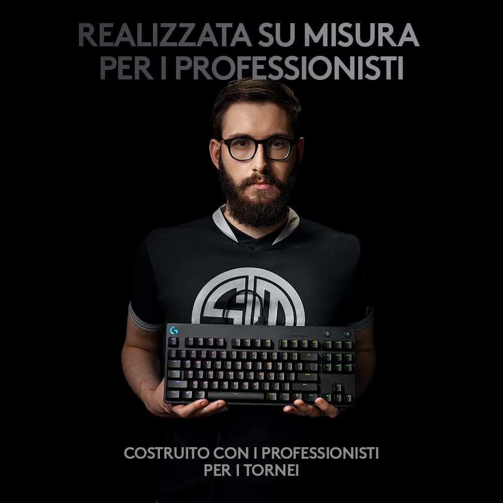 Logitech G PRO TKL tastiera gaming meccanica ITA nero GX Blue