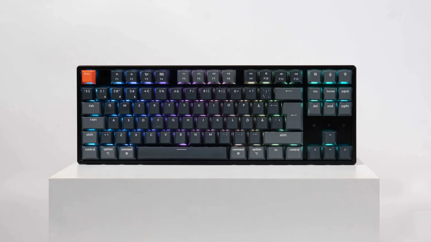 Keychron K8 V2 tastiera meccanica TKL ISO-ITA switch Red