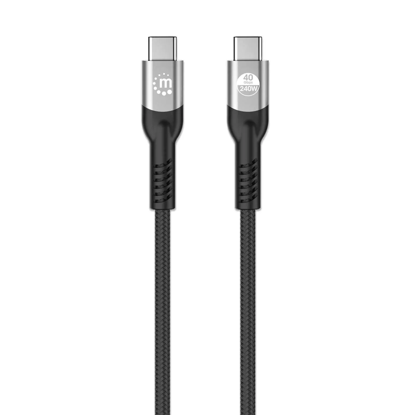 Manhattan cavo USB4 USB-C 2 m 40Gbps 240W 8K EPR