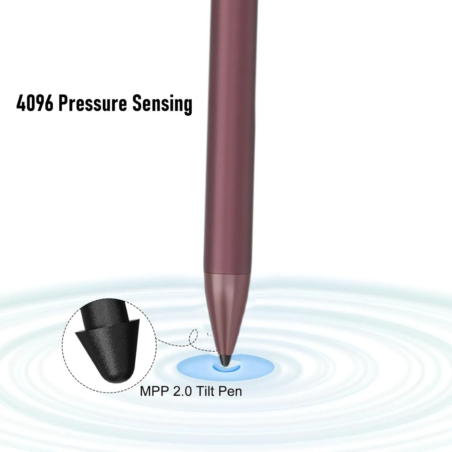 Zunate MPP 2.0 penna stilo touch rossa 4096 livelli