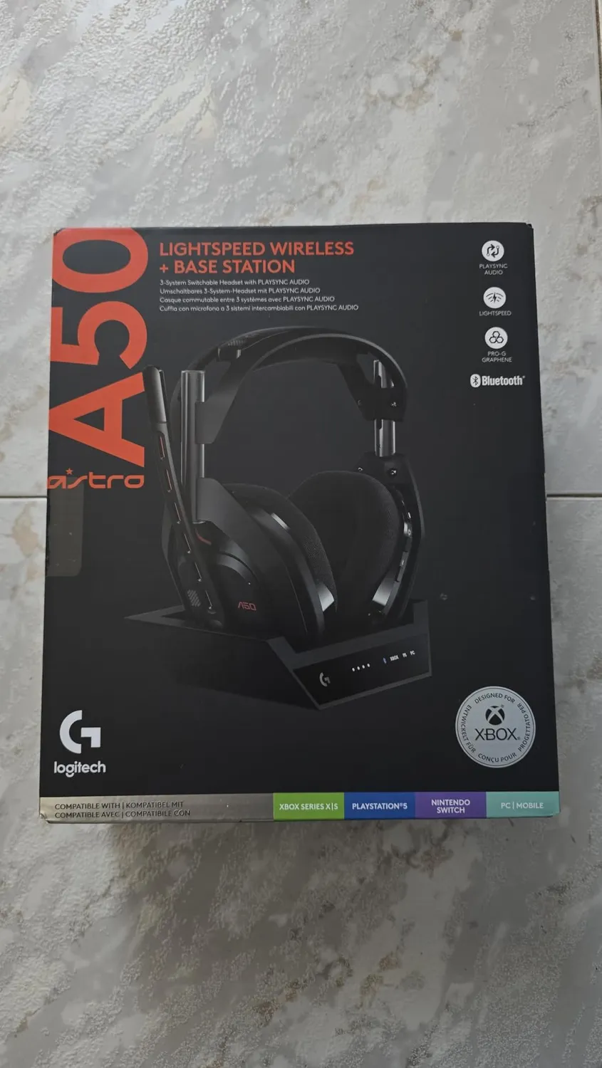 Logitech G Astro A50 cuffie gaming wireless base 24 bit