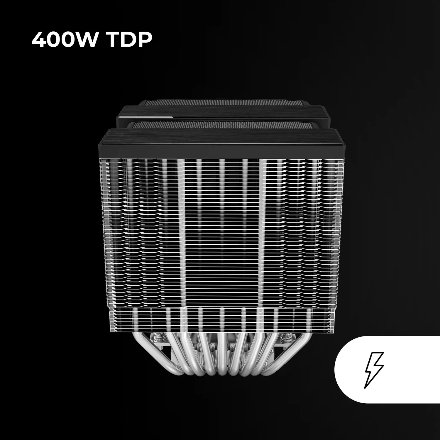 Mars Gaming MCPU-XU9 dissipatore CPU doppia torre nero 400W