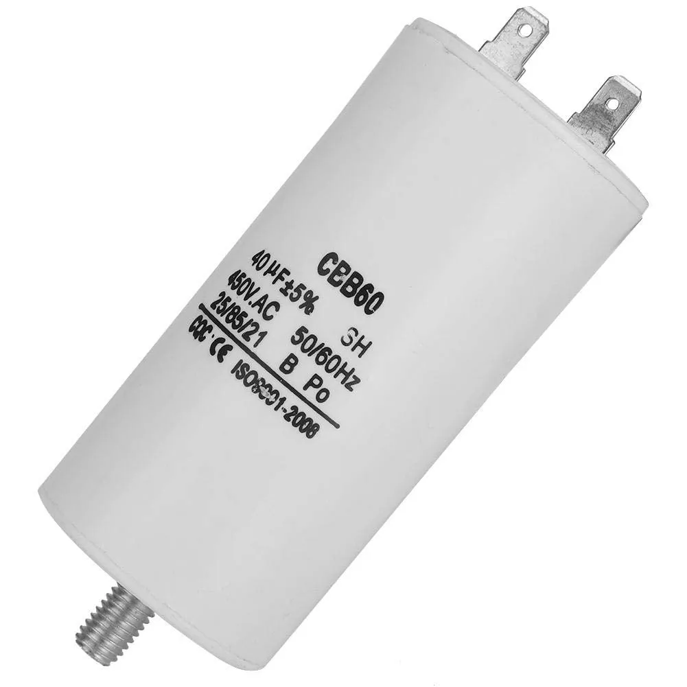 Zunate CBB60 40uF 450V condensatore avviamento 50/60Hz