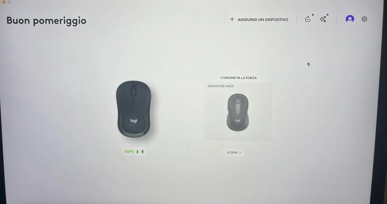 Logitech M240 mouse wireless rosa silenzioso Bluetooth