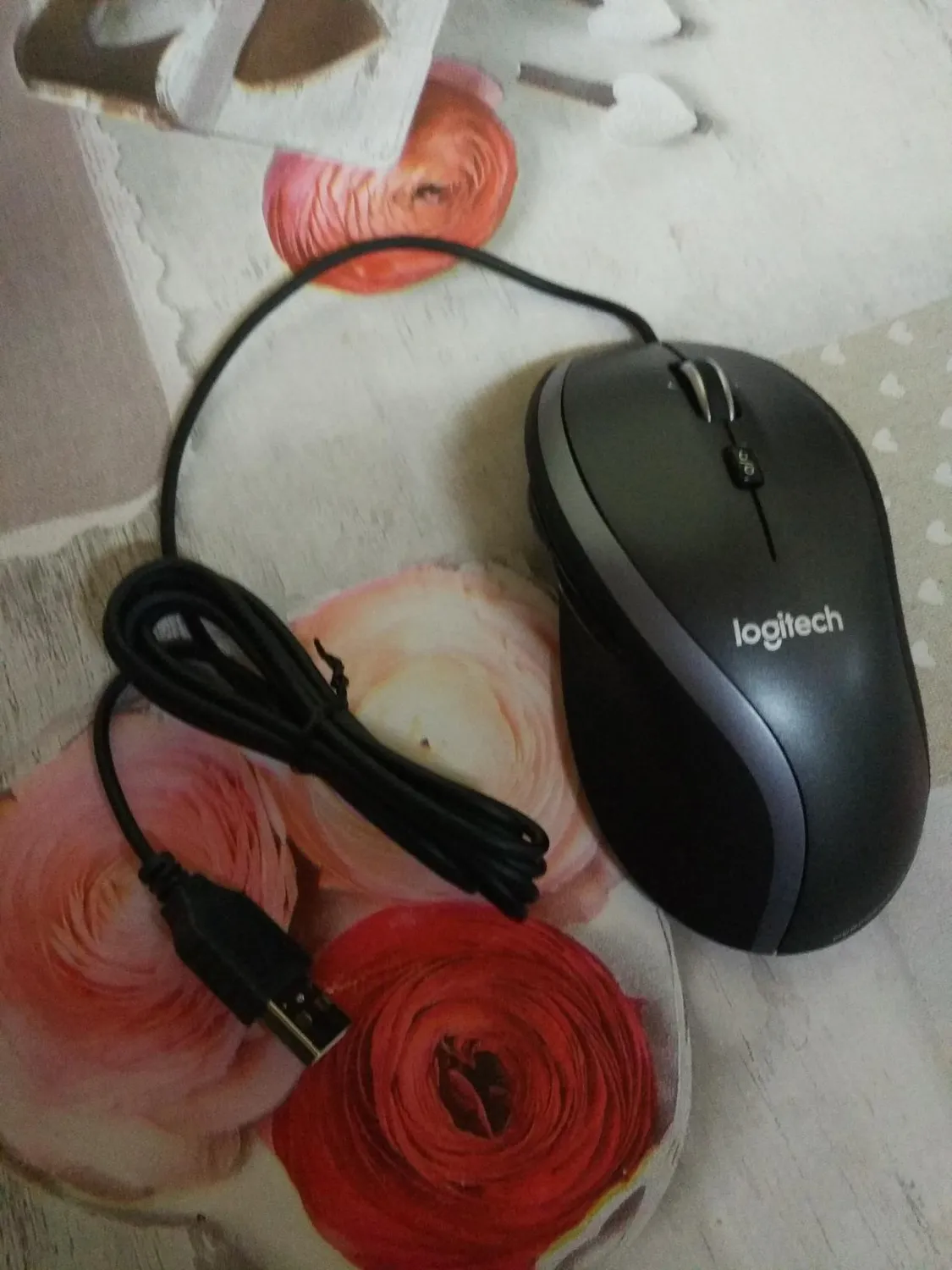 Logitech M500 Mouse Cablato USB iperveloce laser 1000DPI