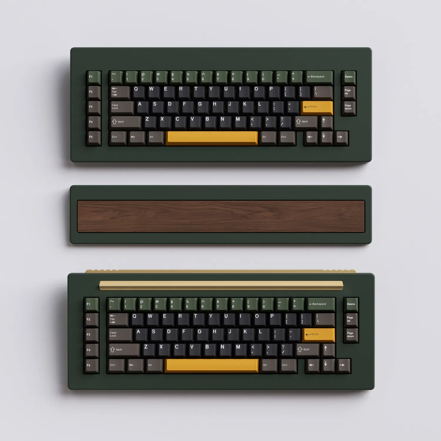 CoffeeKeys Class65 V3 poggiapolsi tastiera alluminio