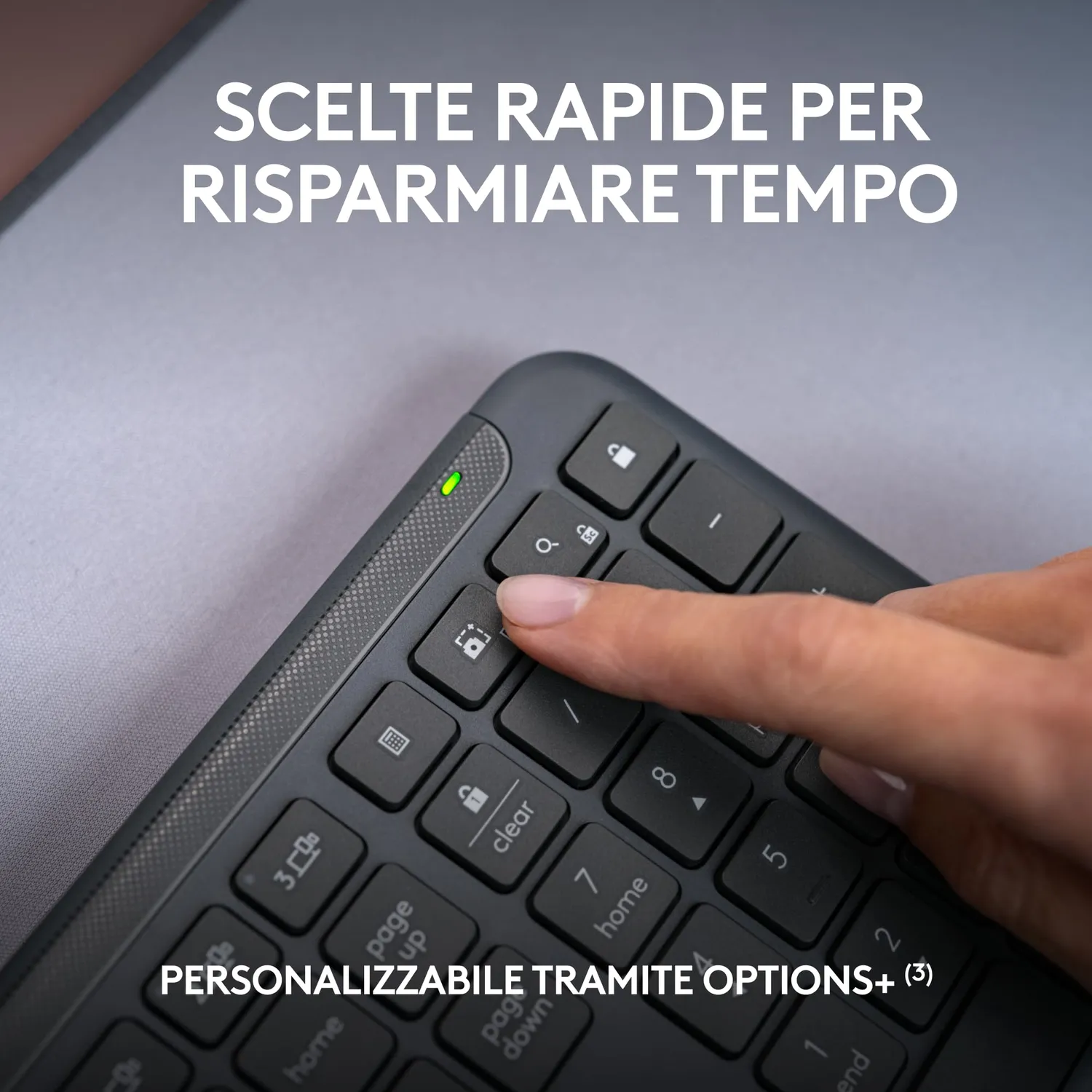 Logitech Signature Slim MK950 kit tastiera+mouse ITA