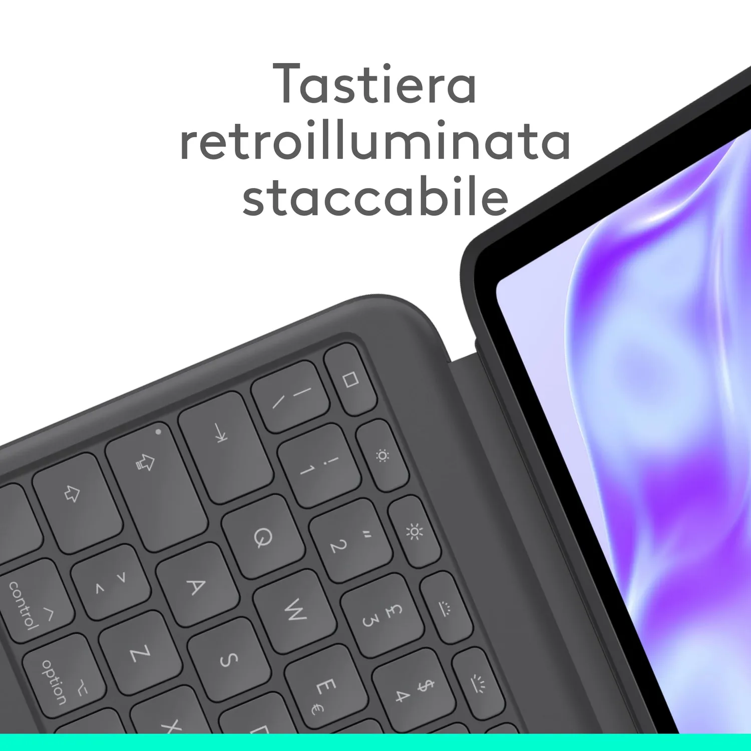 Logitech Combo Touch custodia tastiera iPad Pro 13 M4 ITA