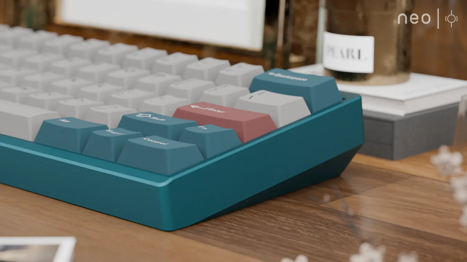CoffeeKeys Neo60 Core tastiera 60% Nebula tri-mode hotswap