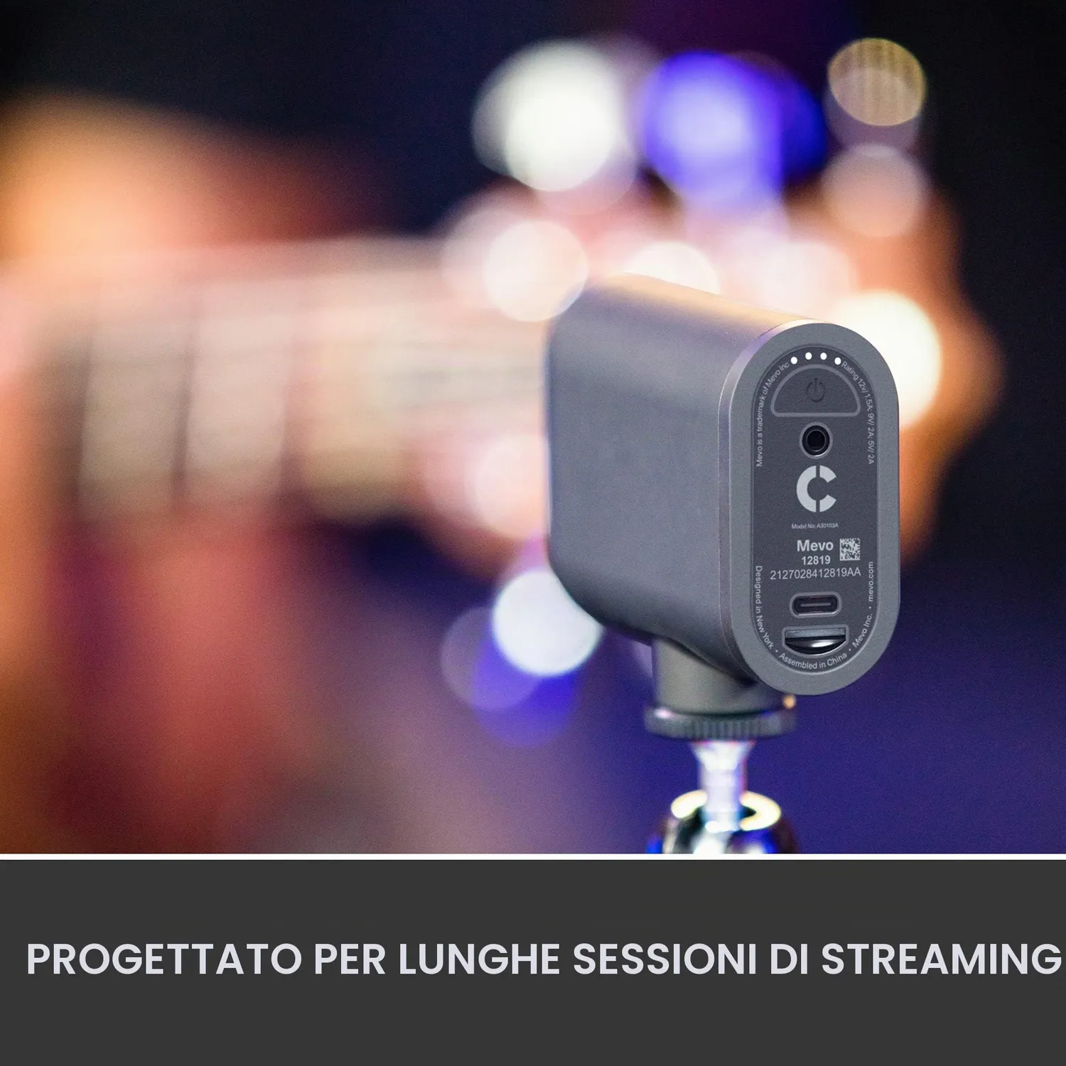 Mevo Start videocamera streaming 1080p wireless con app