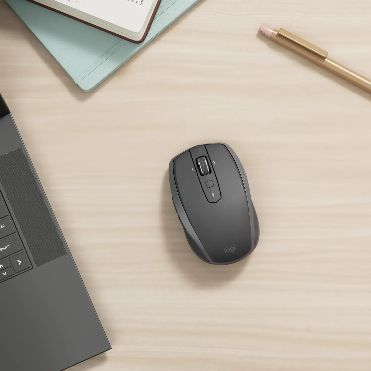 Logitech MX Anywhere 2S mouse wireless Bluetooth Darkfield