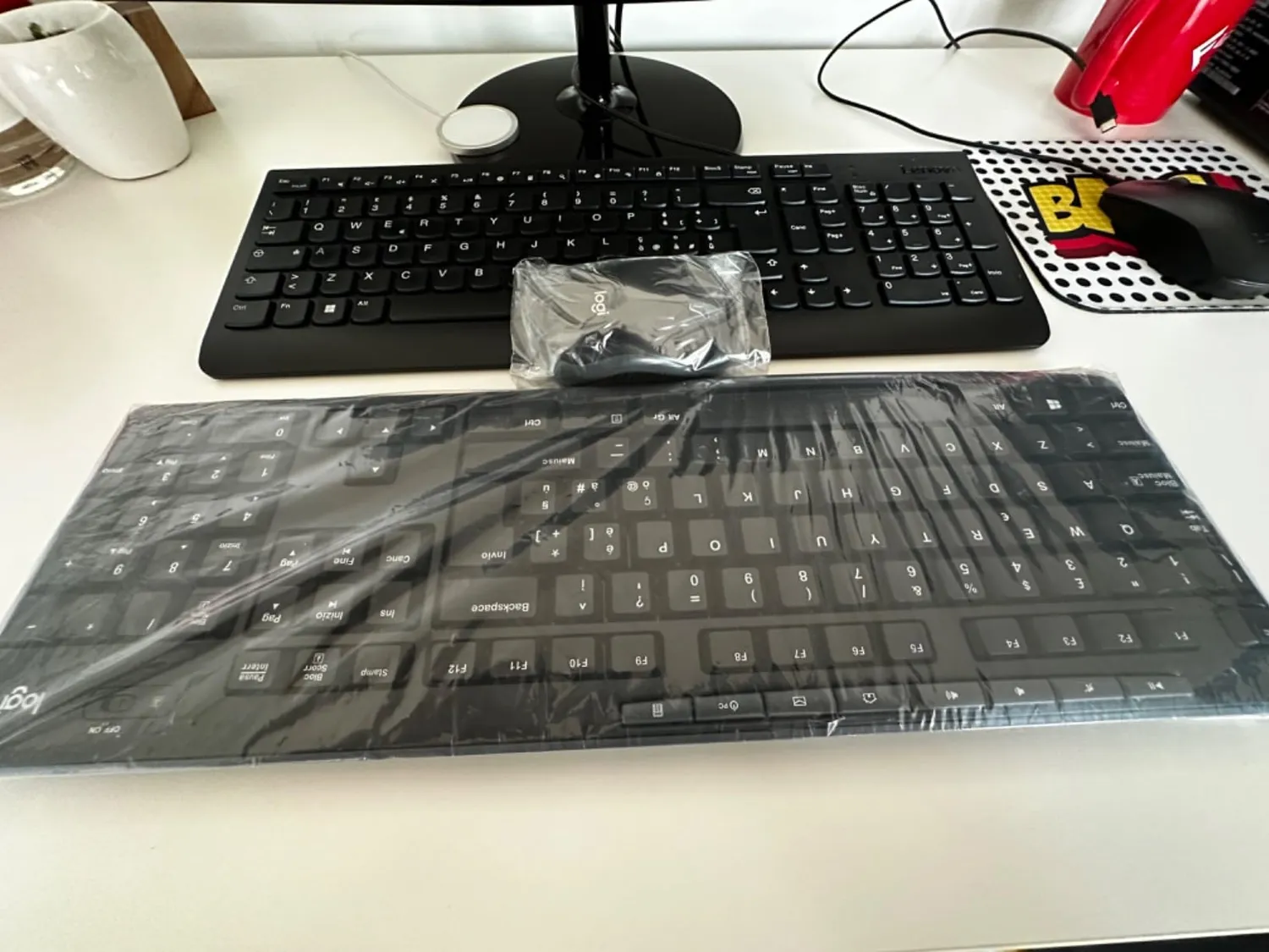 Logitech MK270 Combo Tastiera e Mouse Wireless ITA QWERTY
