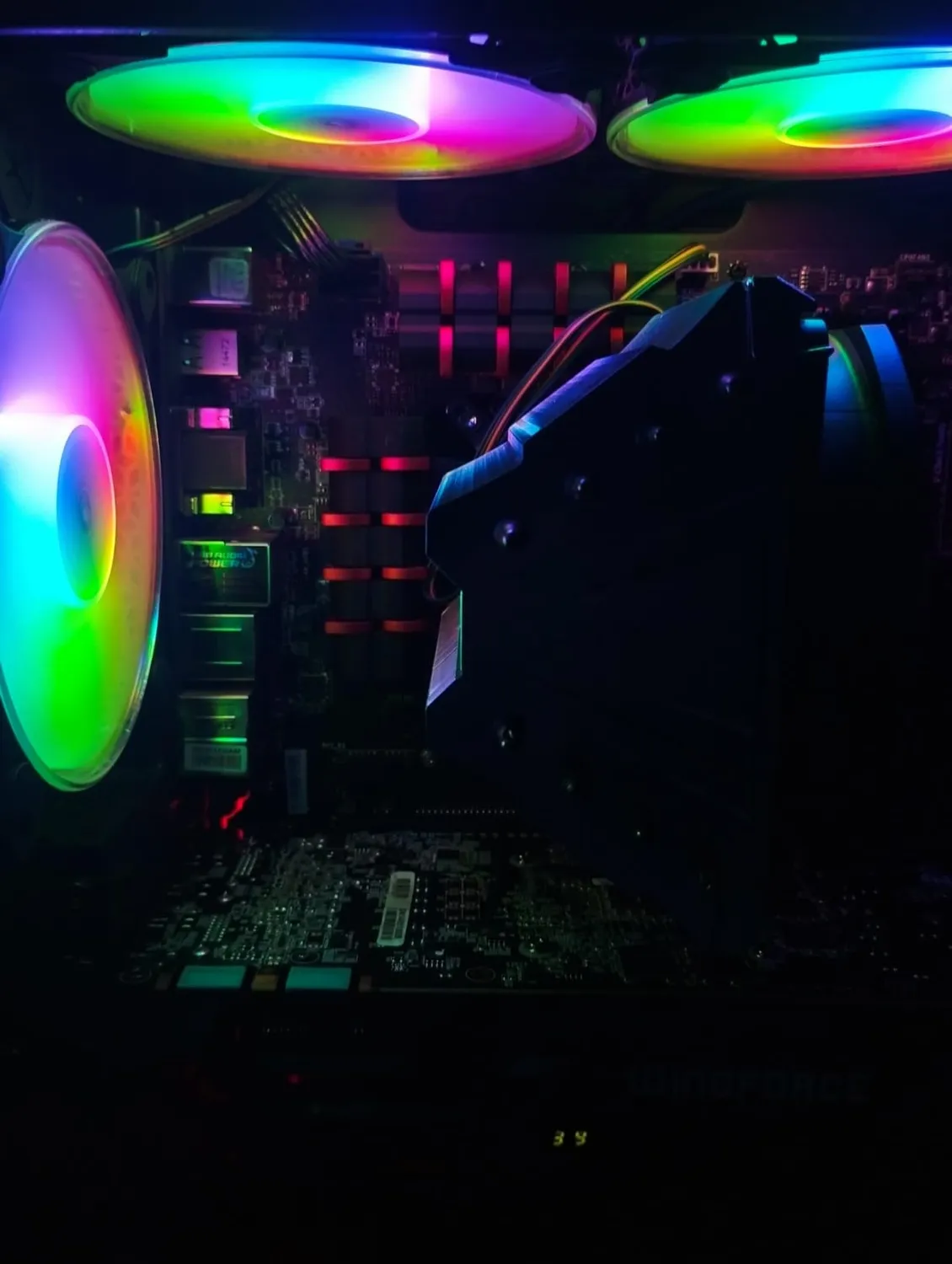 Mars Gaming MF-DUO kit 2 ventole PC FRGB nero 120mm
