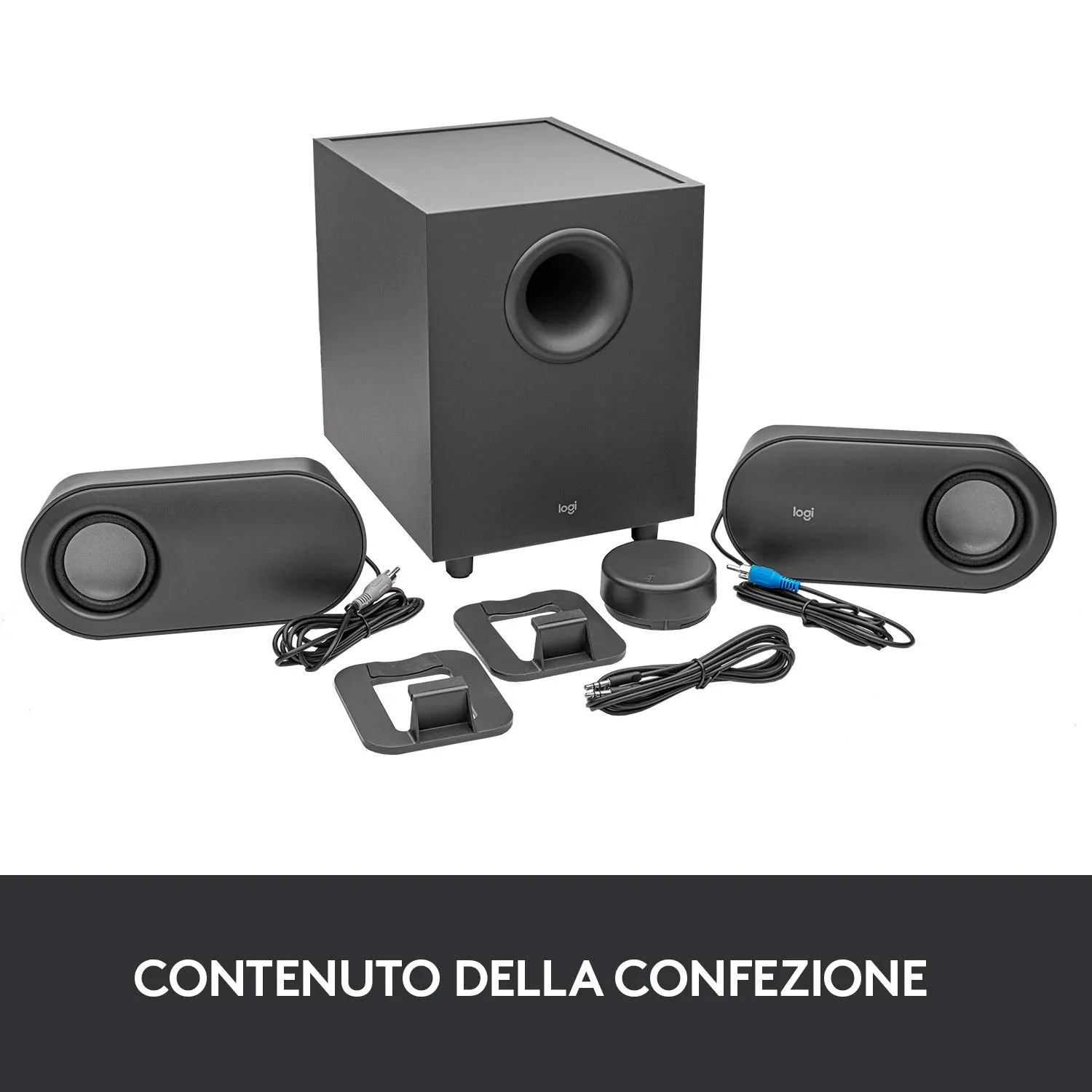 Logitech Z407 altoparlanti Bluetooth neri 80W