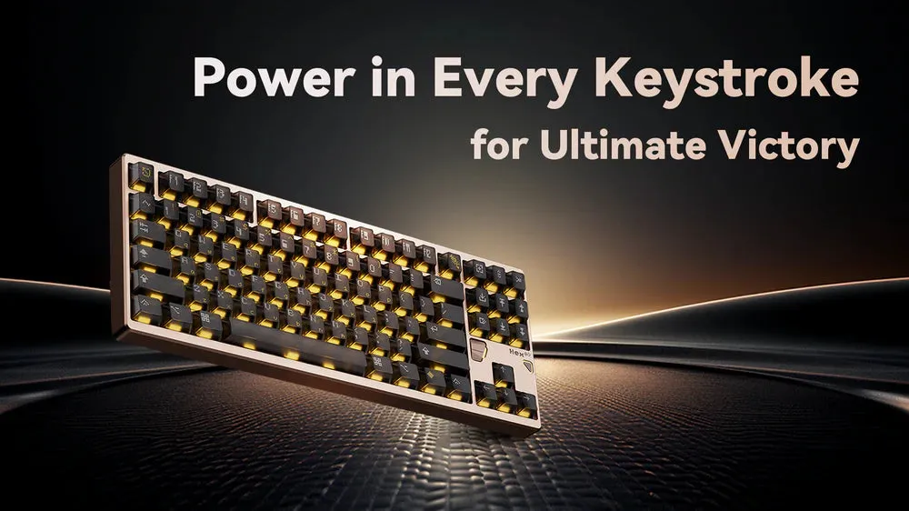 CoffeeKeys Hex80 HE tastiera gaming grigia