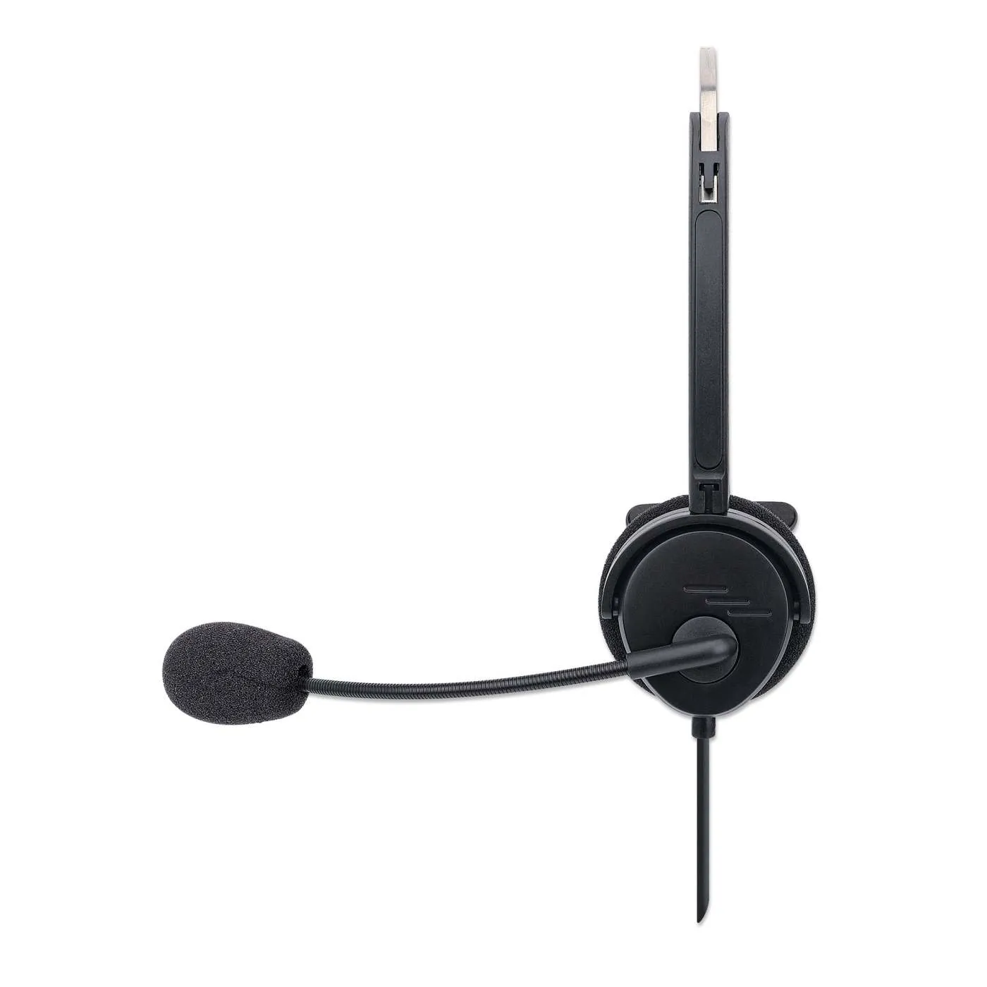Manhattan Mono cuffia USB on-ear call center