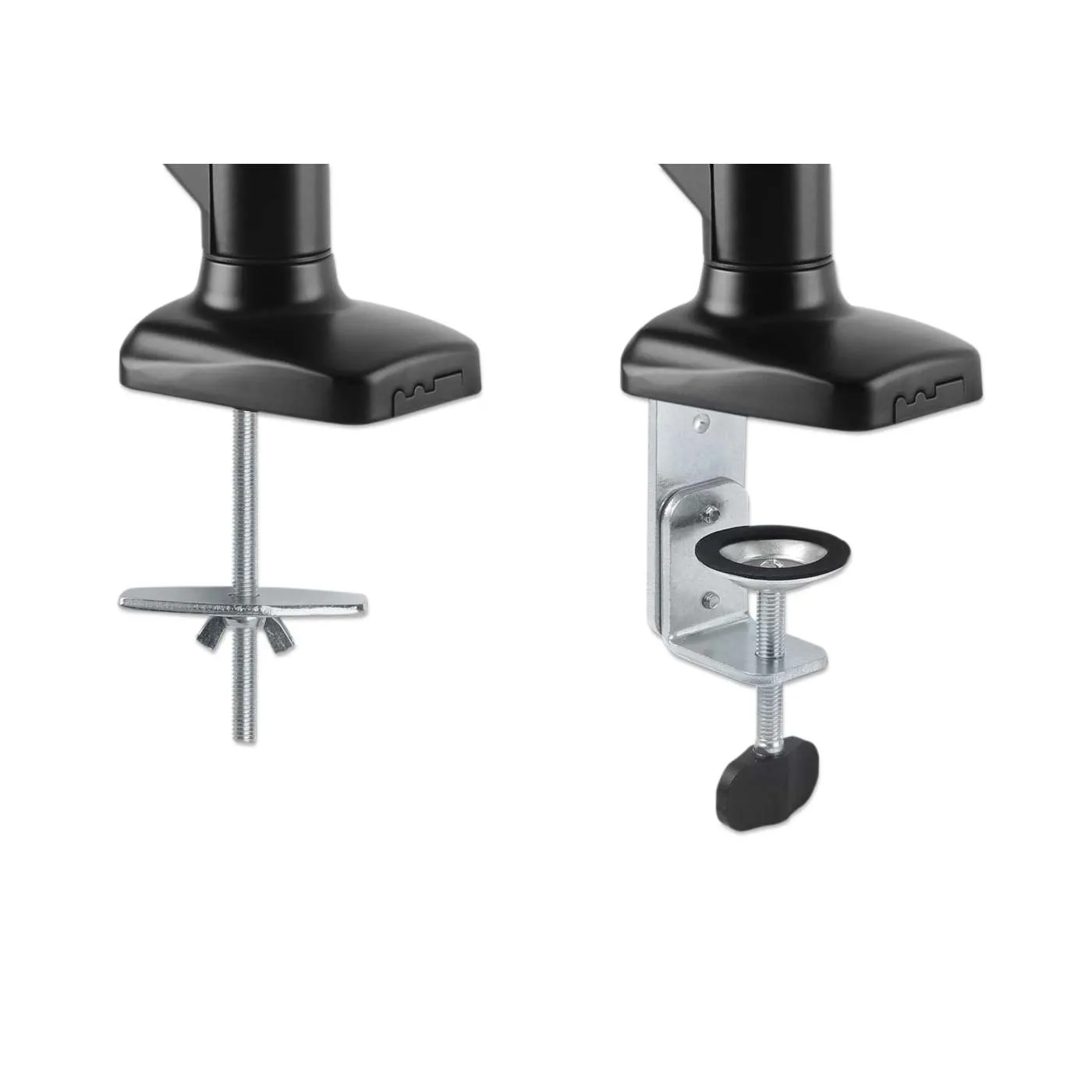 Manhattan Supporto 2 Monitor 17-32" a Gas Nero