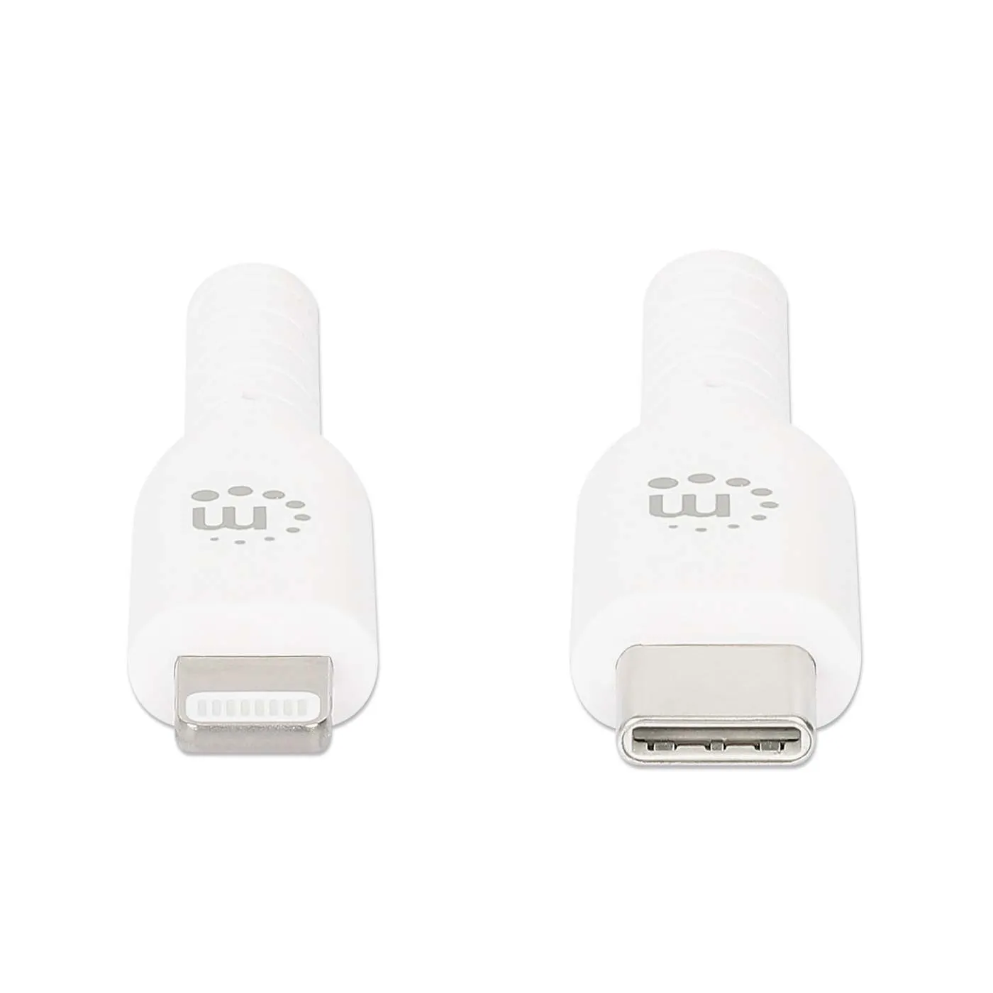 Manhattan Cavo USB-C Lightning 1 m MFi Bianco