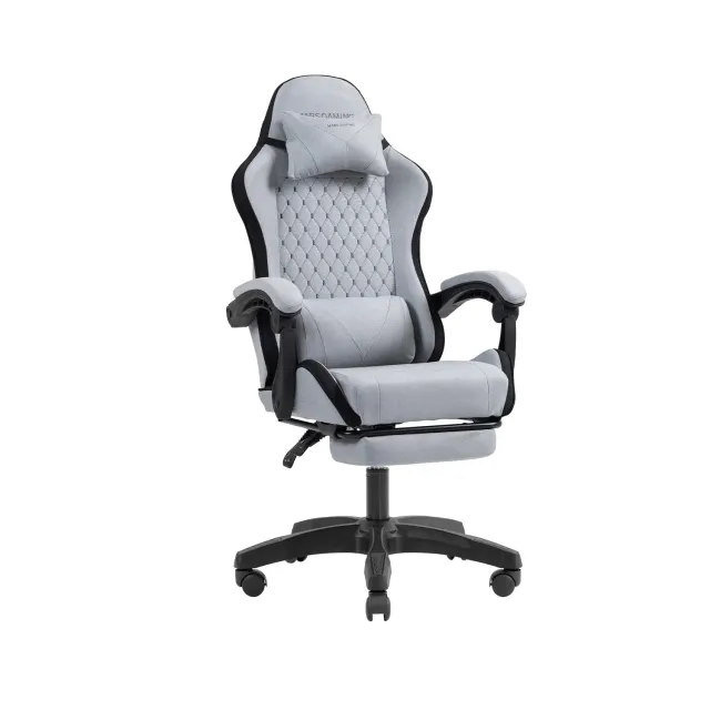 Mars Gaming MGC-X sedia gaming tessuto nero reclinabile