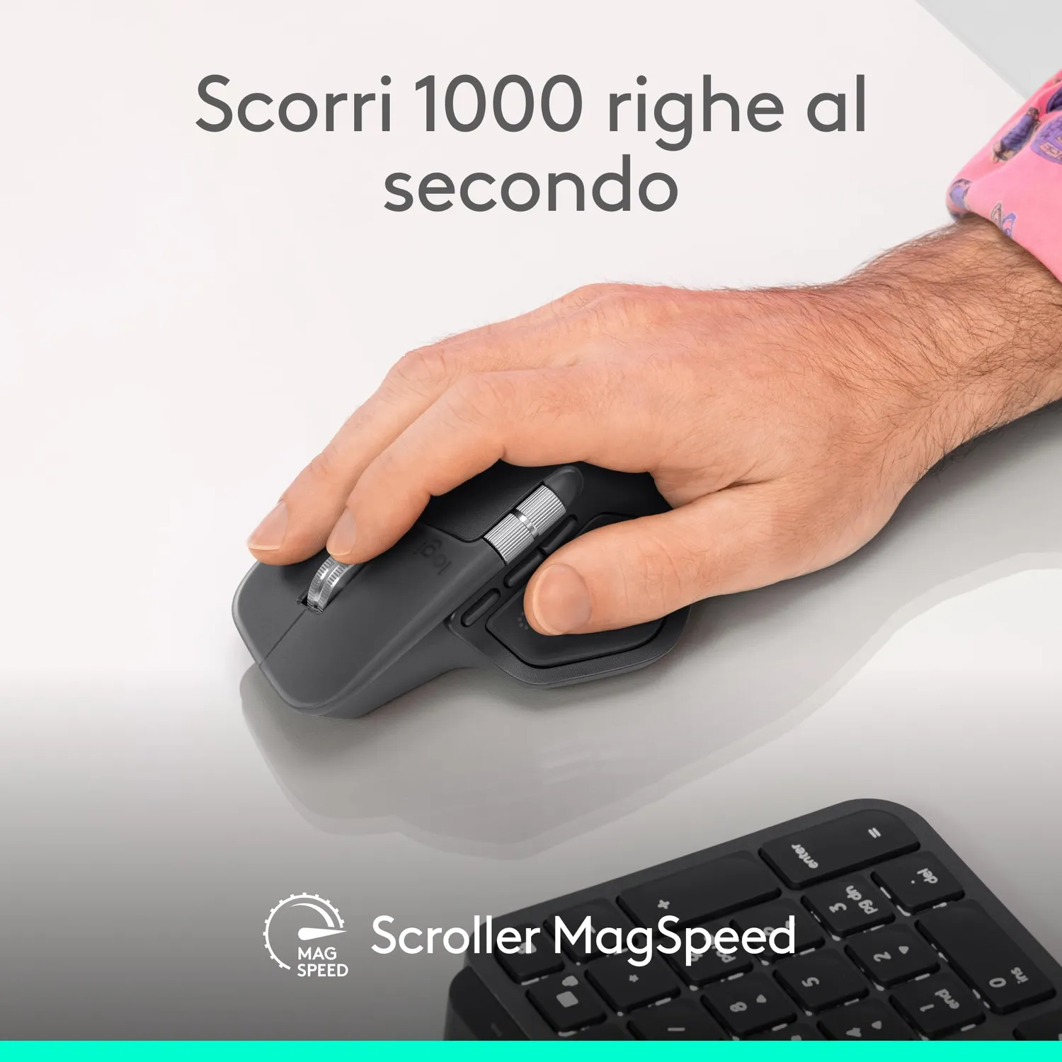 Logitech MX Master 4 for Business Mouse Grafite 8K DPI