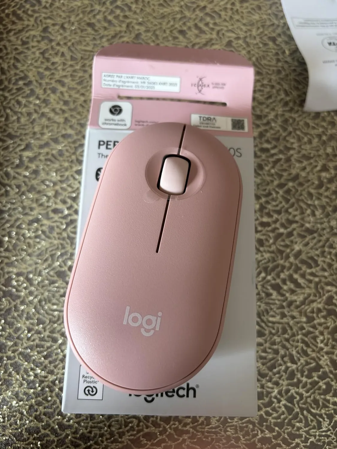 Logitech Pebble 2 M350s mouse bluetooth bianco silenzioso