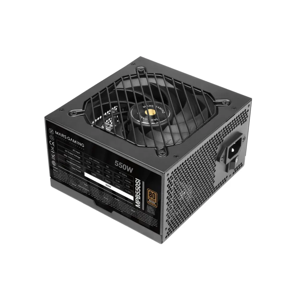 Mars Gaming MPB550SI alimentatore ATX 550W Bronze nero