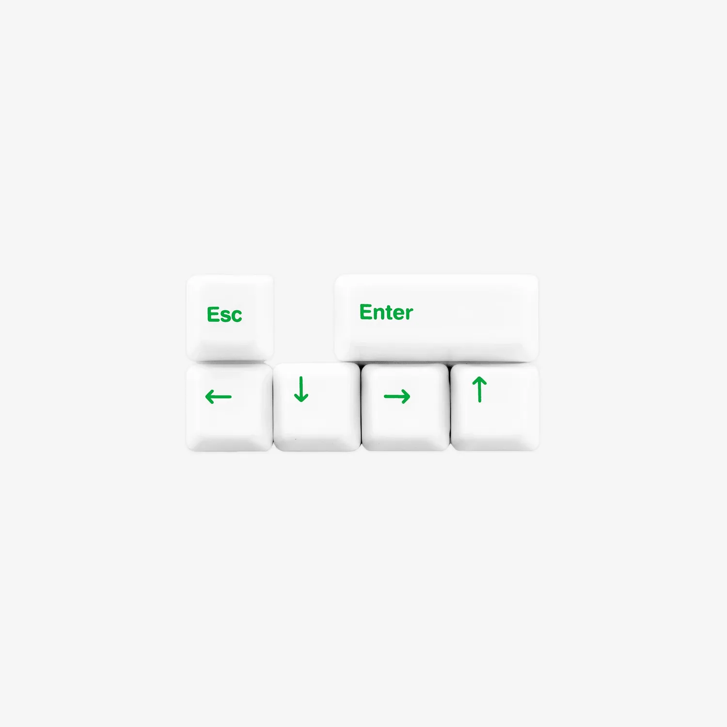 Cerakey D Set-Add tasti ceramica White Blank aggiuntivi
