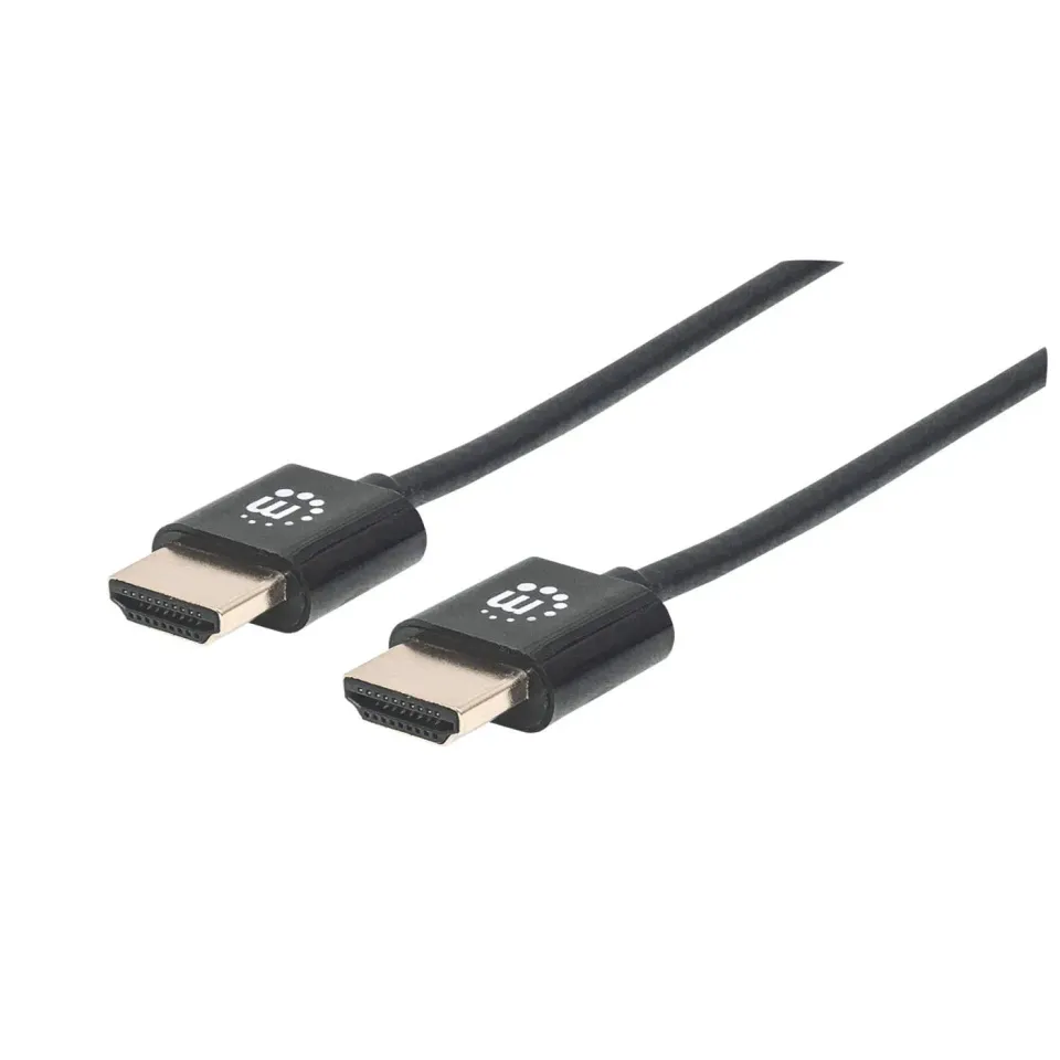 Manhattan Super-slim cavo HDMI 4K 1 m sottile