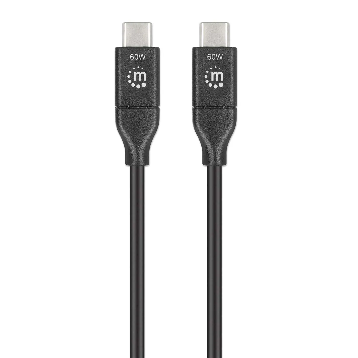 Manhattan Cavo USB-C - USB-C 3.2 60W 1m 10Gbps 4K