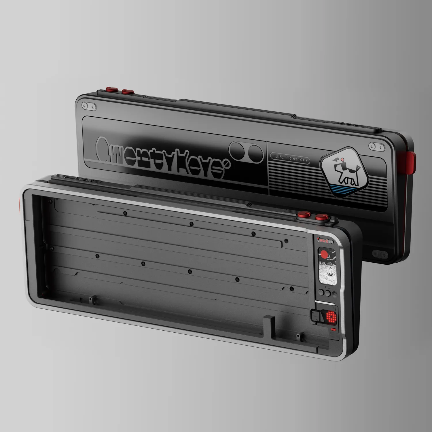QK65 Mk3 tastiera Console tri-mode flex-cut