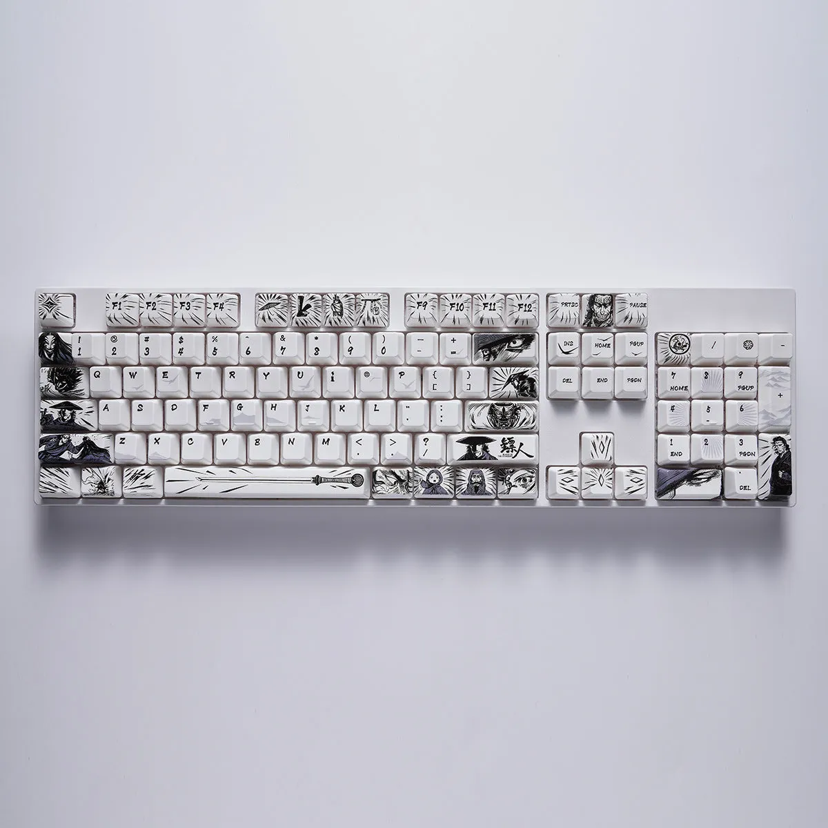 Cerakey Blades of the Guardians keycap novelty Dao Ma