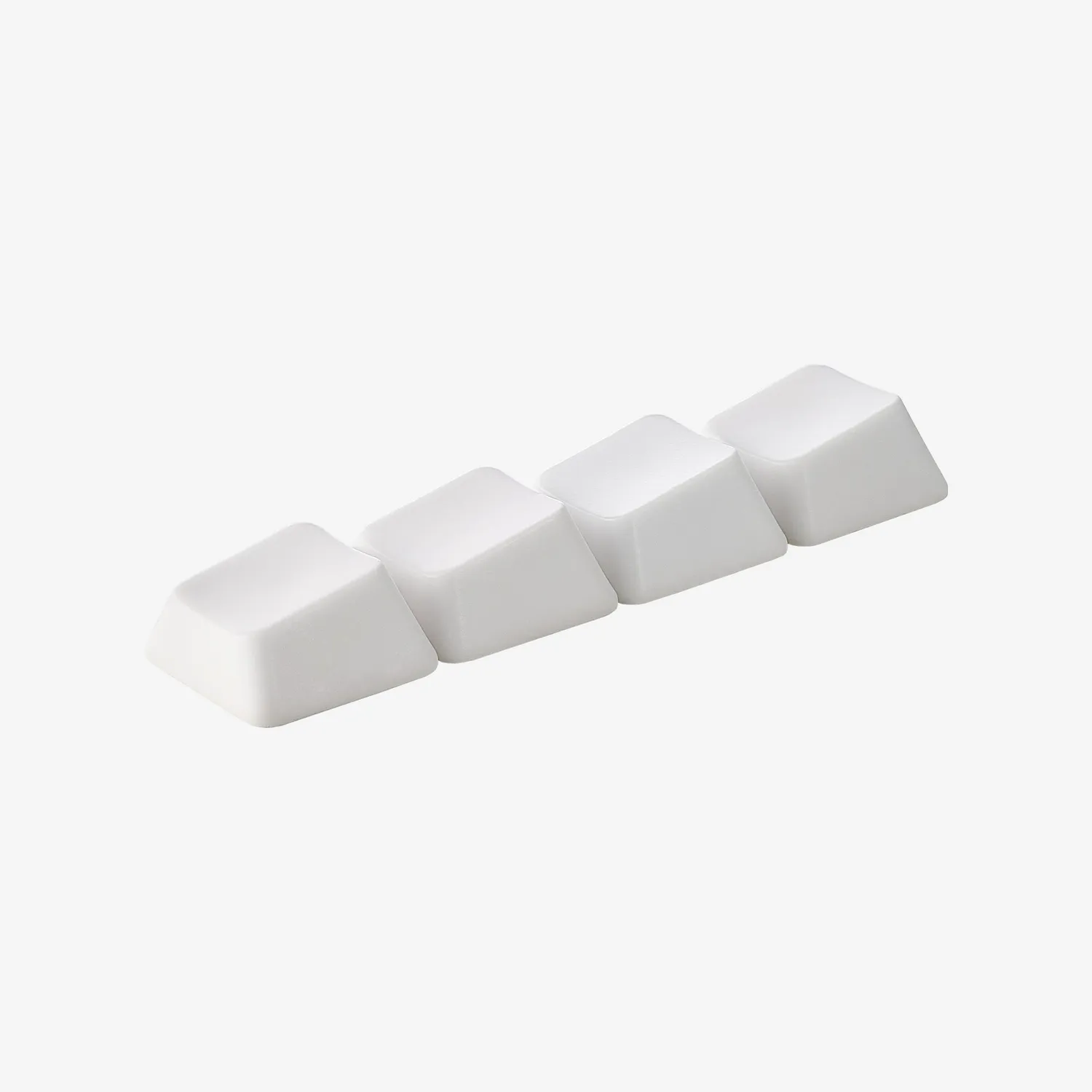 Cerakey F Set RX1U 4 keycap ceramica bianca opaca