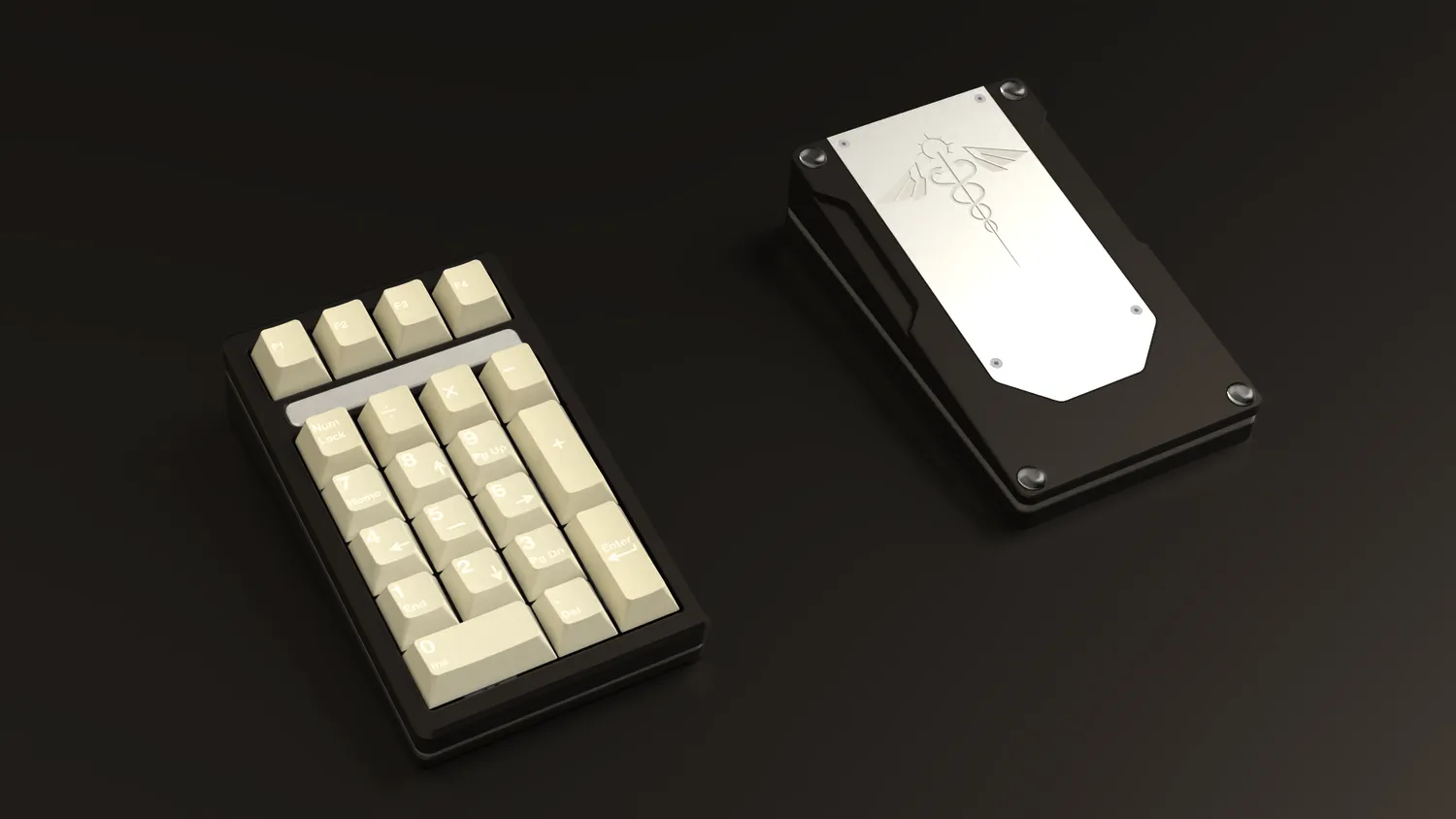 CoffeeKeys Hermes numpad hotswap QMK Top-Mount